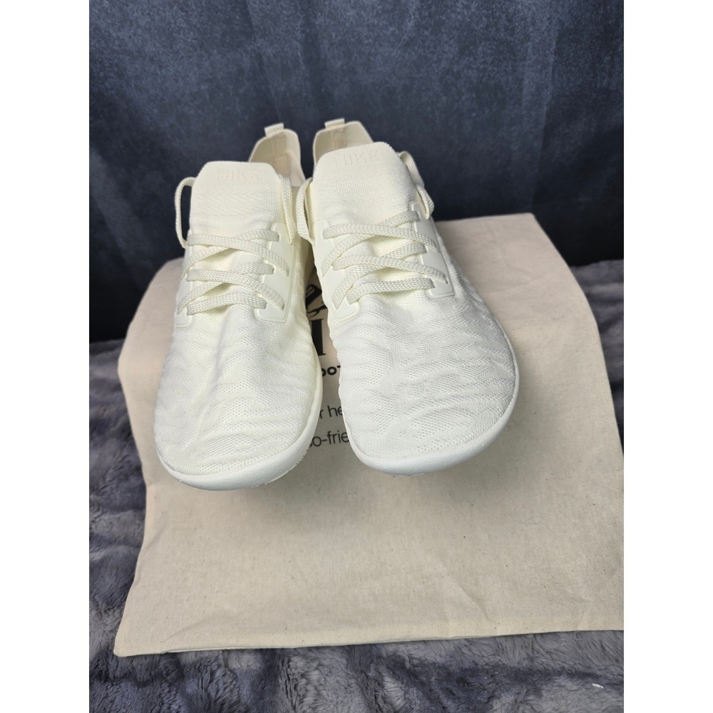NWT Hike Footwear Comforto Max White Barefoot Neutral Sneakers EU 38 WMNS SZ 7.5 - Picture 2 of 8